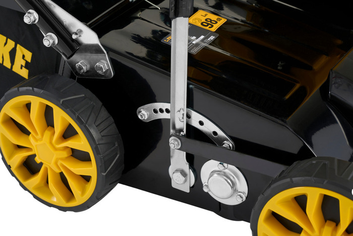 Falke 2-i-1 bensindrevet plenlufter med oppsamler 212 cc